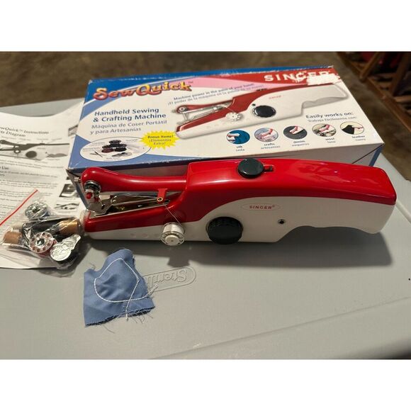 Singer SewQuick Handheld Sewing & Crafting Machine - Portable & Easy to Use - Picture 3 of 9